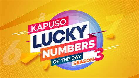 Kapuso Lucky Numbers of the Day (April 23, 2024) .